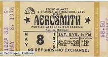May 08, 1976: Aerosmith / The Outlaws / Ted Nugent / Foghat at Pontiac Silverdome Pontiac, Michigan, United States | Concert Archives