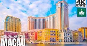 Macau — Cotai Strip Complete Walkthrough【4K】| Hotels Walking Tour