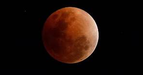 Watch live : NASA shows the blood moon from different countries all over the world