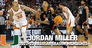 Jordan Miller 2022-23 Regular Season Highlights | Miami Guard