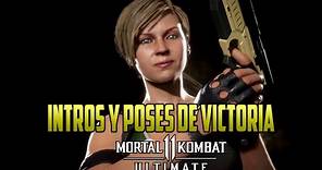 Mortal Kombat 11 Ultimate | Cassie Cage | Intros y Poses de Victoria |