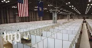 From convention hall to field hospital: New York’s Javits Center transformed by coronavirus
