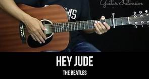 Hey Jude - The Beatles | EASY Guitar Tutorial with Chords / Lyrics