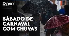 Fortaleza registra fortes chuvas no primeiro dia de Carnaval de 2024
