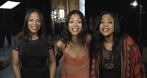 Zoe Saldana and Her Sisters Reveal What Really Motivates Them to Work Out