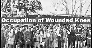 27th February 1973: Occupation of Wounded knee by the Oglala Lakota and the American Indian Movement