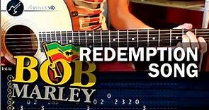 Cómo tocar "Redemption Song" de Bob Marley en Guitarra Acústica (HD) Tutorial - Christianvib
