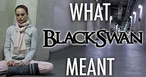 Black Swan - What it all Meant