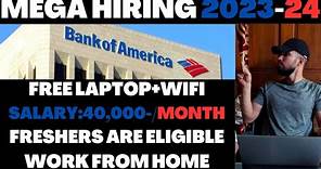 Bank Of America Work From Home Jobs 2023