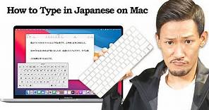 How to Type in Japanese on Mac