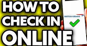 How To Check In British Airways Online (Very EASY!)