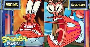 Ranking Mr. Krabs Angriest Moments 😡 | Mr. Krabs Stages of Anger | SpongeBob