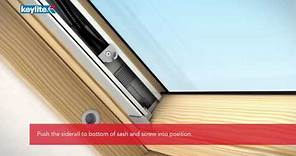 How to install - Keylite Solar Blinds