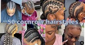 50 beautiful cornrows/ stitch braids hairstyles 2022