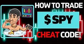 How To Profitably Day Trade SPY Full Strategy! (Cheat Code)