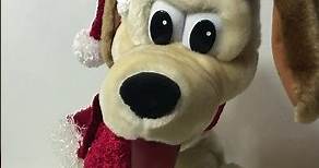 Kids of America Animated Christmas Hound Dog Dances Barks Jingle Bells Tongue moves