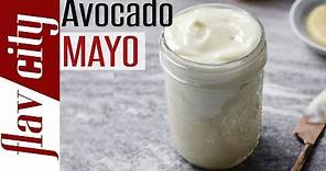 How To Make Homemade Avocado Oil Mayonnaise - Keto, Paleo, & Whole30