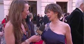 Interview with Celia Imrie at The Olivier Awards 2012