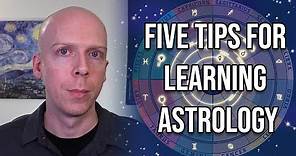 Five Tips for Learning Astrology for Beginners