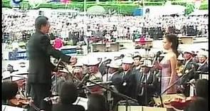 張惠妹 A-Mei Chang 中華民國國歌 National Anthem of Taiwan (Republic Of China) 民國89年5月20日 May 20th,2000 (標準畫質)