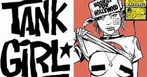 Tank Girl by Jamie Hewlett! Jaime Hernandez via Looney Tunes with a Dash of DIY Anarchy in the UK.