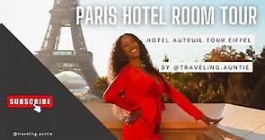 Paris, France Hotel Auteuil Tour Eiffel, FULL Room Tour (4 Star Hotel near Eiffel Tower)
