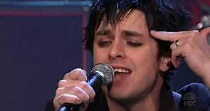 Green Day - Boulevard of Broken Dreams (Live on Tonight Show with Jay Leno, 2004)