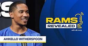 Ahkello Witherspoon's First Season In LA, Future In Medicine, Musical Talents & More | Rams Revealed