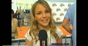 Jamie Lynn Spears - Kids Choice Awards 2003 - e! news reporter
