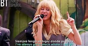 Hannah Montana - You'll Always Find Your Way Back Home // Lyrics + Español // Video Official