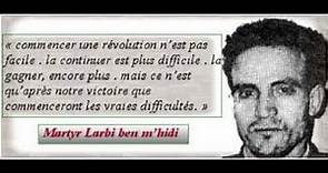 Larbi Ben M’Hidi le révolutionnaire mystique