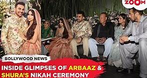Arbaaz Khan SHARES inside pictures of his nikah ceremony; Salman Khan poses with newlyweds