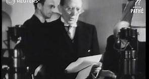 Actor and humanitarian Sir Gerald du Maurier dies in London (1934)