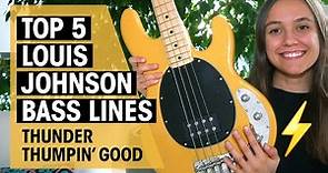 Top 5 Louis Johnson Bass Lines | Michael Jackson, The Brothers Johnson, Quincy Jones | Thomann