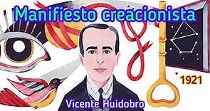 Manifiesto creacionista | Vicente Huidobro | Creacionismo