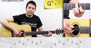 Como tocar Every Breath You Take en Fingerpicking arpegios