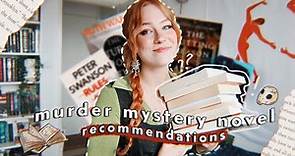 MURDER MYSTERY books you NEED TO READ 🔪🩸 thrillers/murder mystery book recs