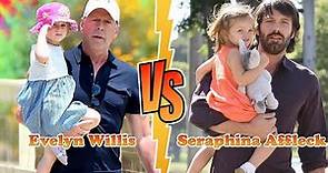 Seraphina Affleck VS Evelyn Willis (Bruce Willis's Daughter) Transformation ★ From Baby To Now