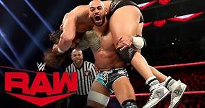 Riddick Moss vs. Ricochet – 24/7 Title Match: Raw, March 2, 2020