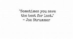 Joe Strummer - JOE STRUMMER 002: THE MESCALEROS YEARS is...