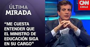 Diego Schalper critica al Gobierno: “Comete errores de gestión elementales”