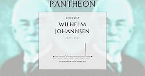 Wilhelm Johannsen Biography - Danish botanist and geneticist