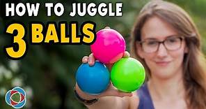 Learn to JUGGLE 3 BALLS - Beginner Tutorial