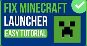 MINECRAFT LAUNCHER NOT WORKING FIX (NEW) | Fix Minecraft Launcher Update Error