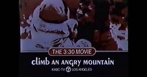 KABC 3:30 Movie/Climb An Angry Mountain Promo Slide 3/1976