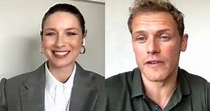 Outlander: Caitríona Balfe on Sam Heughan Meeting Her Son!