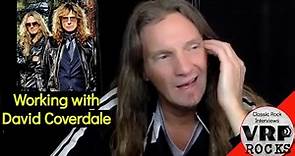 What it's like working with David Coverdale - Joel Hoekstra, Whitesnake Guitarist