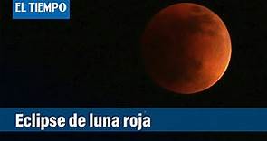 Hermosas imágenes del eclipse de luna roja se pudieron ver por 5 horas | El Tiempo