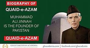 Muhammad Ali Jinnah Biography - Founder Of Pakistan