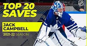 Top 20 Jack Campbell Saves from 2021-22 | NHL